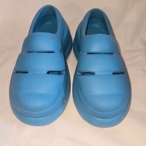Fun Comfy Blue Women's Mules